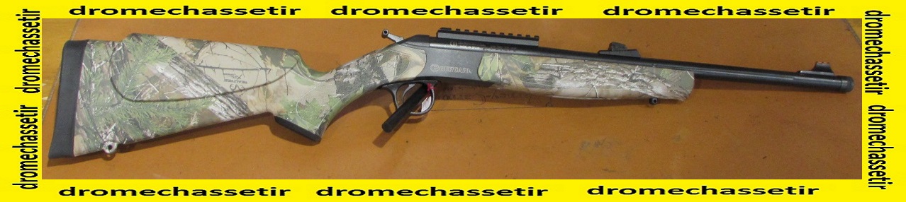 carabine Kipplauf Bergara ba13, cal 243 win, canon 51cm filetée, crosse synthetique camo realtree