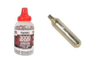 Billes et capsules CO2