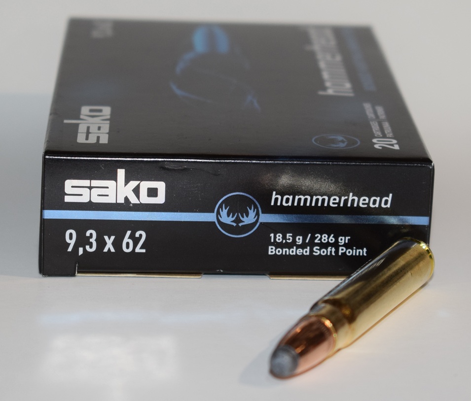 boite 20 cartouches cal 9.3x62 Sako Hammerhead SP 286 grains