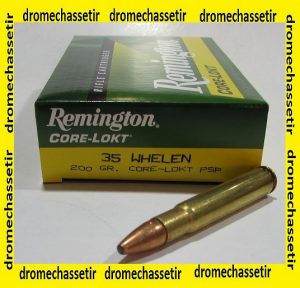 1 boite 20 cartouches de calibre 35 Whelen, Remington Core Lokt PSP 200 Grains