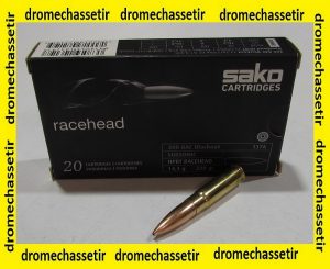 boite 20 cartouches Sako 300 blackout 220 grains racehead subsonic 137A