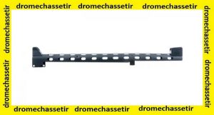 Grille de ventilation ATI avec organe de visee, noir