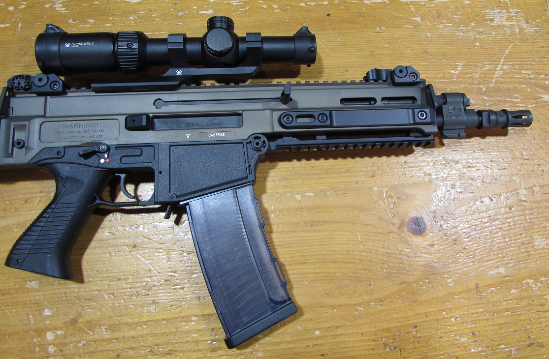 Carabine CZ Bren 805 S1 calibre 223 remington canon 10,5 pouces lunette vortex 1-6x24 super etat