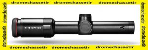 Lunette Kite Optics KSP HD2, 1-6x24 reticule 4A lumineux K282387