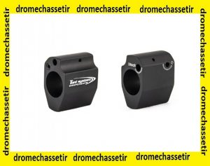 Gaz Block Reglable pour canon en 0.750 pouces noir
