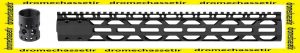 Garde Main Flottant ATI pour AR15 M-LOK 15 pouces noir