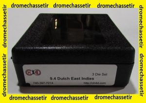 Jeux d'outils CH4D pour le rechargement en calibre 9,4 Dutch East Indies