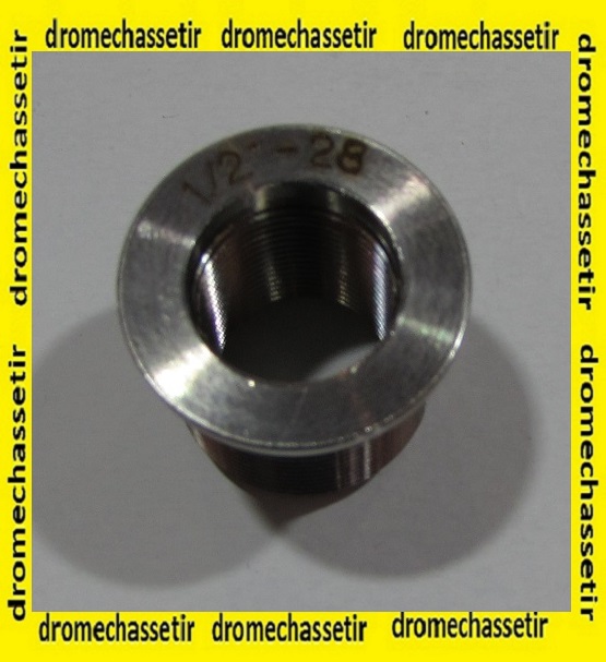 Bague Hausken adaptatrice en filetage 1/2x28 a 18x1