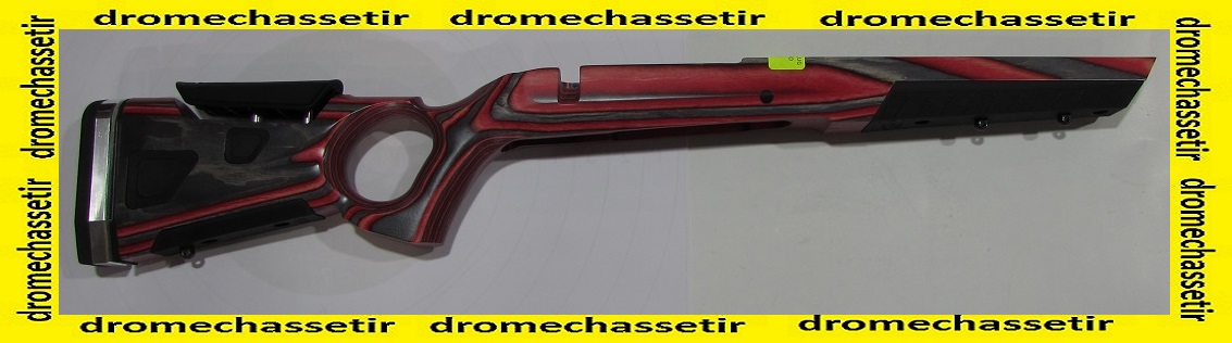 Crosse boyds AT-ONE trou de pouce pour SAKO A7 action courte, rouge