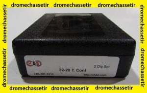 Jeux d'outils CH4D pour le rechargement en calibre 32-20 (308 Bullet T.contender)
