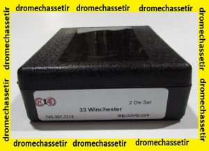 Jeux d'outils CH4D de rechargement en calibre 33 Winchester