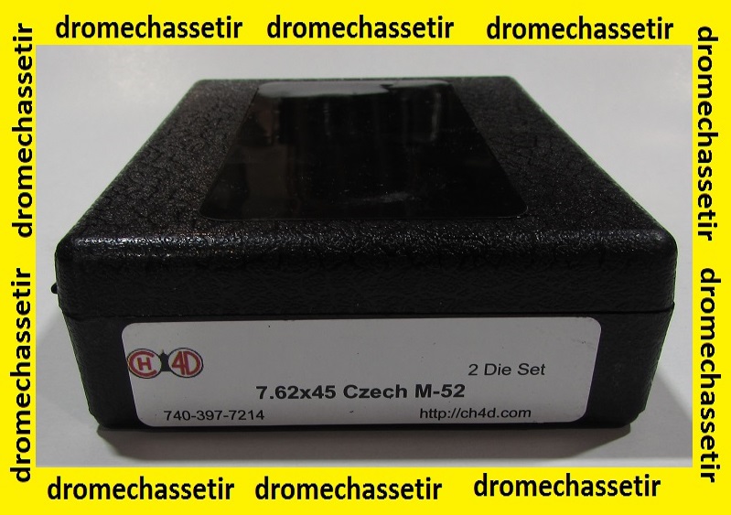 Jeux d'outils CH4D de rechargement en calibre 7.62x45 Czech M-52