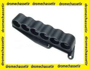 Cartouchiere Aluminium pour Remington 870 et 1187, pour 6 cartouches calibre 12