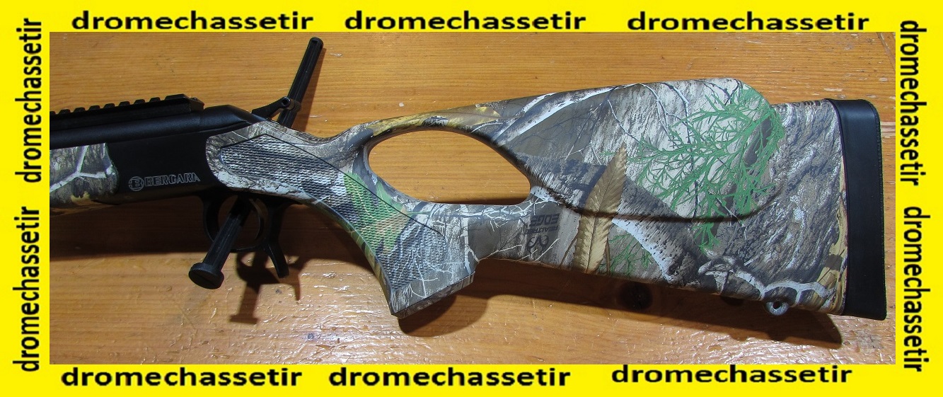 CARABINE KIPPLAUF BERGARA BA 13, CAL 300 blackout, CANON 46CM FILETÉE, CROSSE THUMBOLE CAMO – Image 3