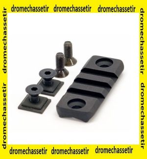rail picatinny AFAR KIT accu-shot pour bipied noir BT28