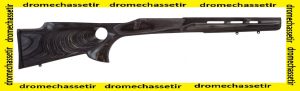 Crosse a trou de pouce en laméllé collé pour Mauser K98 grise
