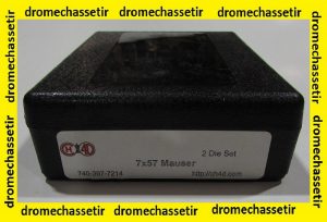 Jeu d'outils CH4D de rechargement en calibre 7x57 mauser