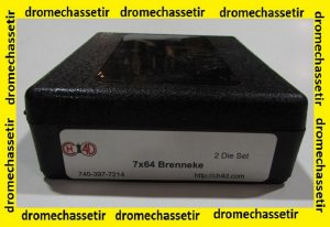 Jeu d'outils CH4D de rechargement en calibre 7x64