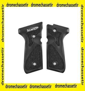 Paire de plaquettes 3D pour Beretta 92, 96 et 98 noir