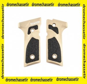 Paire de plaquettes 3D pour Beretta M9A3 FDE