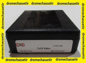 Jeux d'outils CH4D pour le rechargement en calibre 7x33 Sako