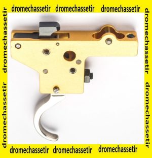 bloc détente nickelée réglable pour Mauser 98, yugo 48 et Zastava M70