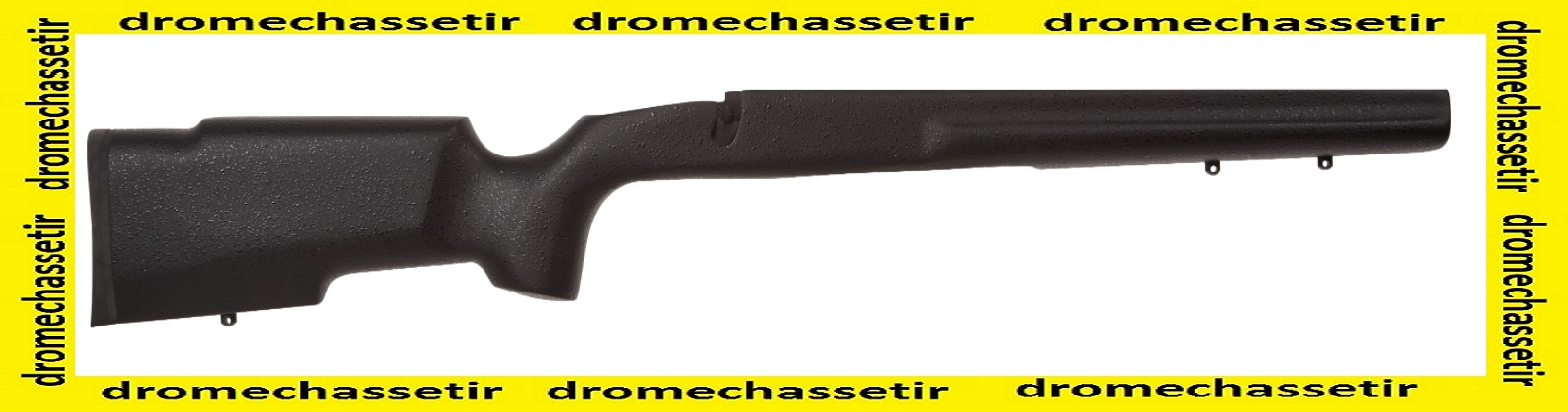 Crosse tactical noir pro varmint pour Tikka T3