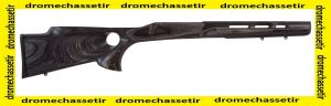 Crosse a trou de pouce Varmint en laméllé collé pour Tikka T3 gris