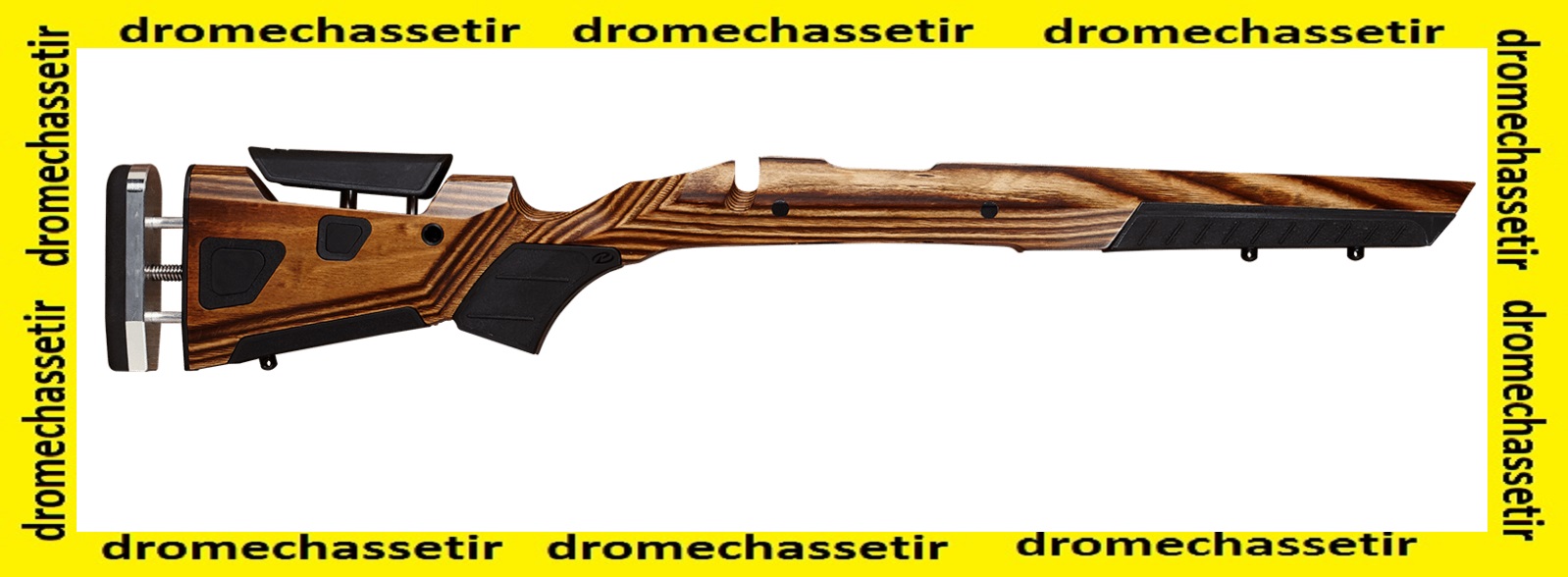 Crosse lamellé collé AT-ONE pour Tikka T3, bois naturel