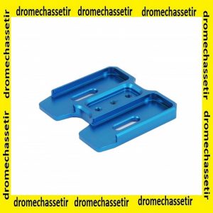 coupleur aluminium pour chargeur PMAG AR15 gen 3, bleu