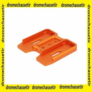 coupleur aluminium pour chargeur PMAG AR15 gen 3, orange