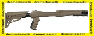 Crosse ATI strikeforce pliante et retractable pour ruger 10/22 FDE