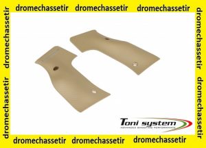 plaquette aluminium X3D pour poignee IMAR sable