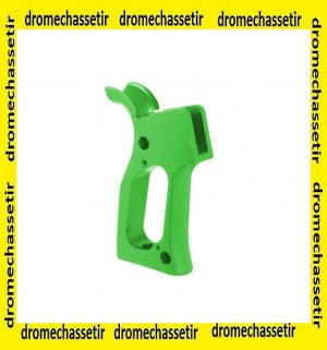 poignée aluminium pour AR15 et chassis MDT vert