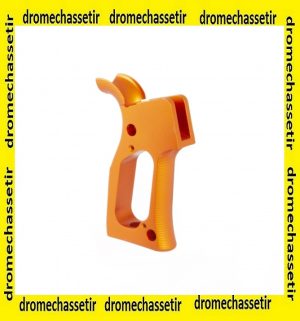 poignée aluminium pour AR15 et chassis MDT orange
