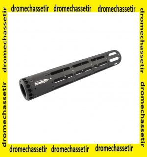 Garde main flottant rond, 12 pouces, noir pour ar15