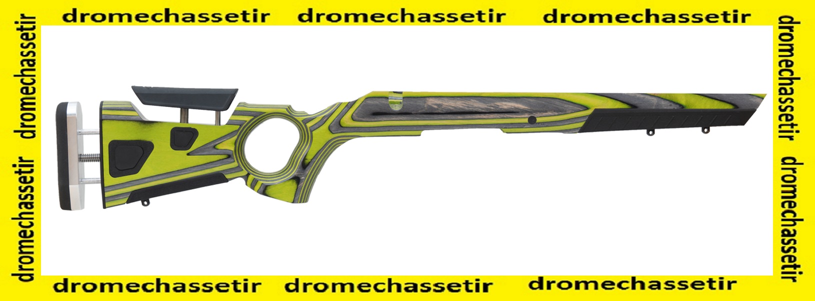 Crosse boyds AT-ONE trou de pouce pour CZ 457 vert zombie