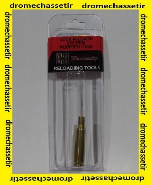 Douille Hornady Modifiee pour Jauge OAL, cal 222 Remington , A222