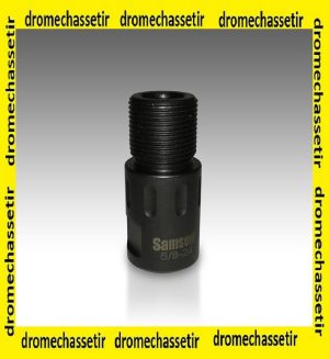 adaptateur filetage AK 14x1 LH a 5/8x24 noir