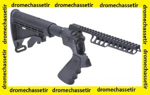Kit crosse Mesa Tactical pour Mossberg 500/590A1/Mav88 noir