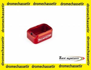 extension fond de chargeur 2 cartouches pour glock cal 9x19 rouge