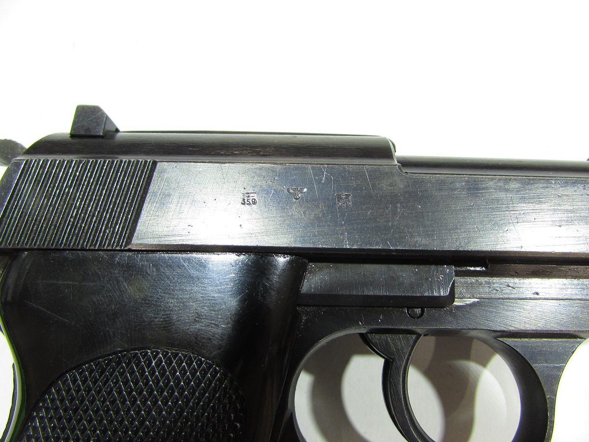 PISTOLET SEMI AUTOMATIQUE walther P38 AC 43 cal 9x19,tres bon etat – Image 3