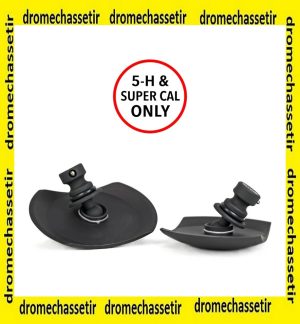 lot de 2 pieds ski plat en acier pour bipied Atlas 5-H et Super CAL