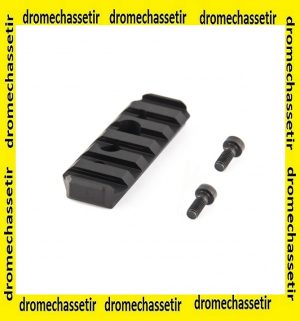 rail picatinny pour Clamp tony systems, noir PICAST-BK