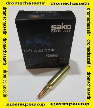 boite 10 cartouches 300 win mag Sako Hammerhead, 180 grains