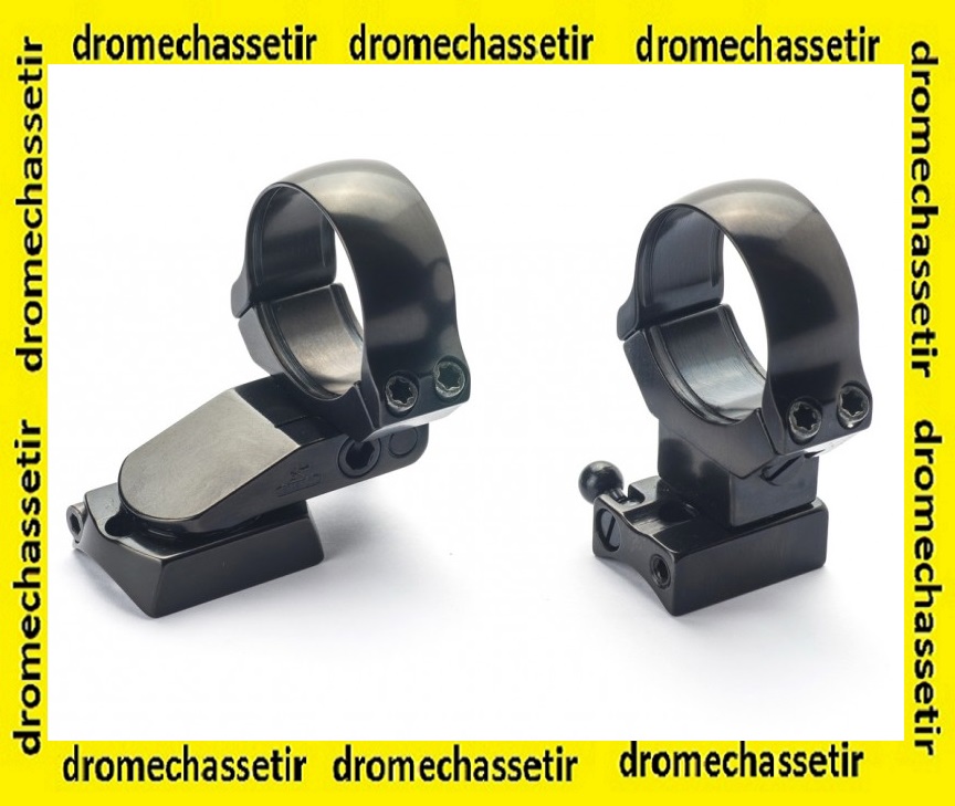 montage a pivot en acier diametre 34 mm, haut pour carabine browning X-BOLT