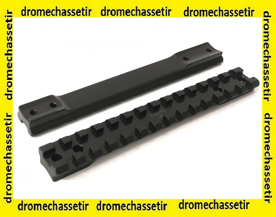 rail picatinny acier RUSAN pour carabine Mauser K98 20 moa