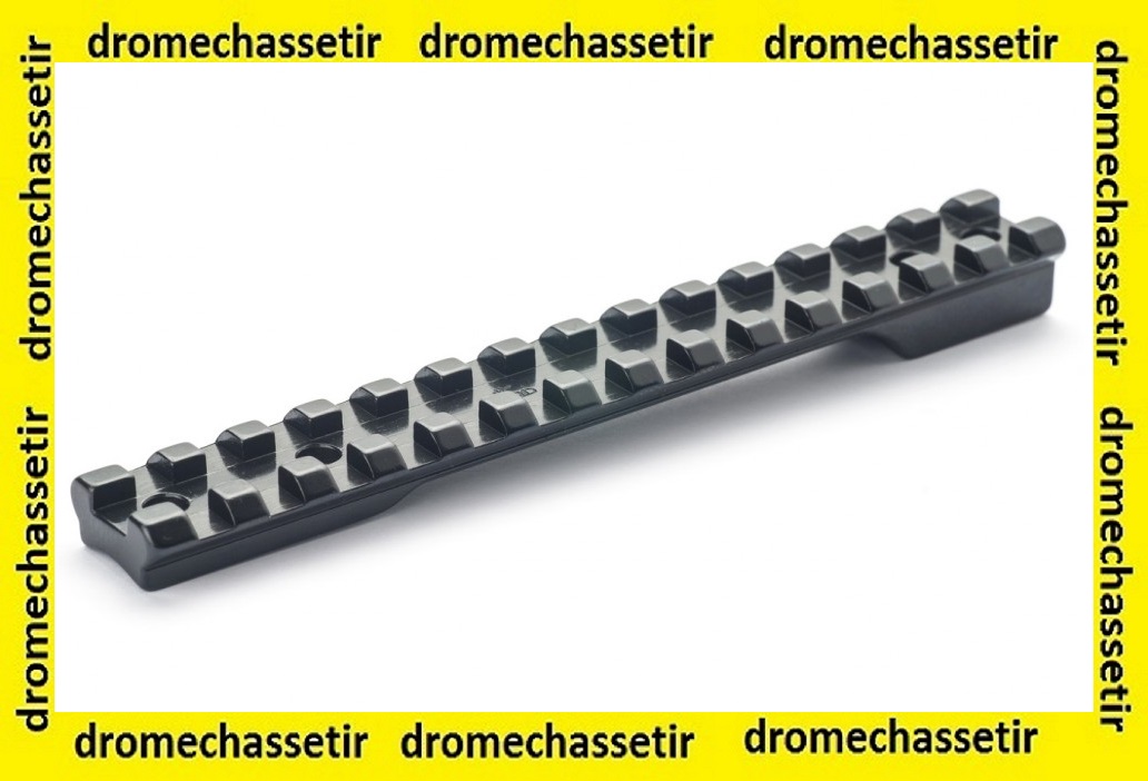 rail picatinny acier RUSAN pour carabine Mauser K98 avec levre