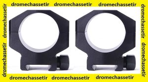 lot de 2 anneaux Athlon optics medium 34mm, noir matte, ref 701006