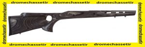 Crosse a trou de pouce Varmint en laméllé collé pour Tikka T3 CTR LA Grise
